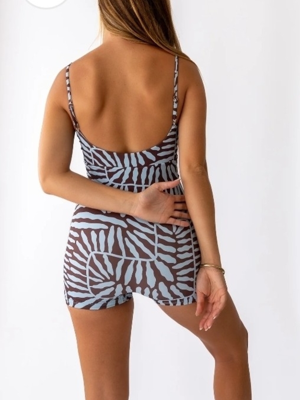 Salted au Limited Edition Coral Sea Active Swim Bodysuit Sz Small - Picture 3 of 8